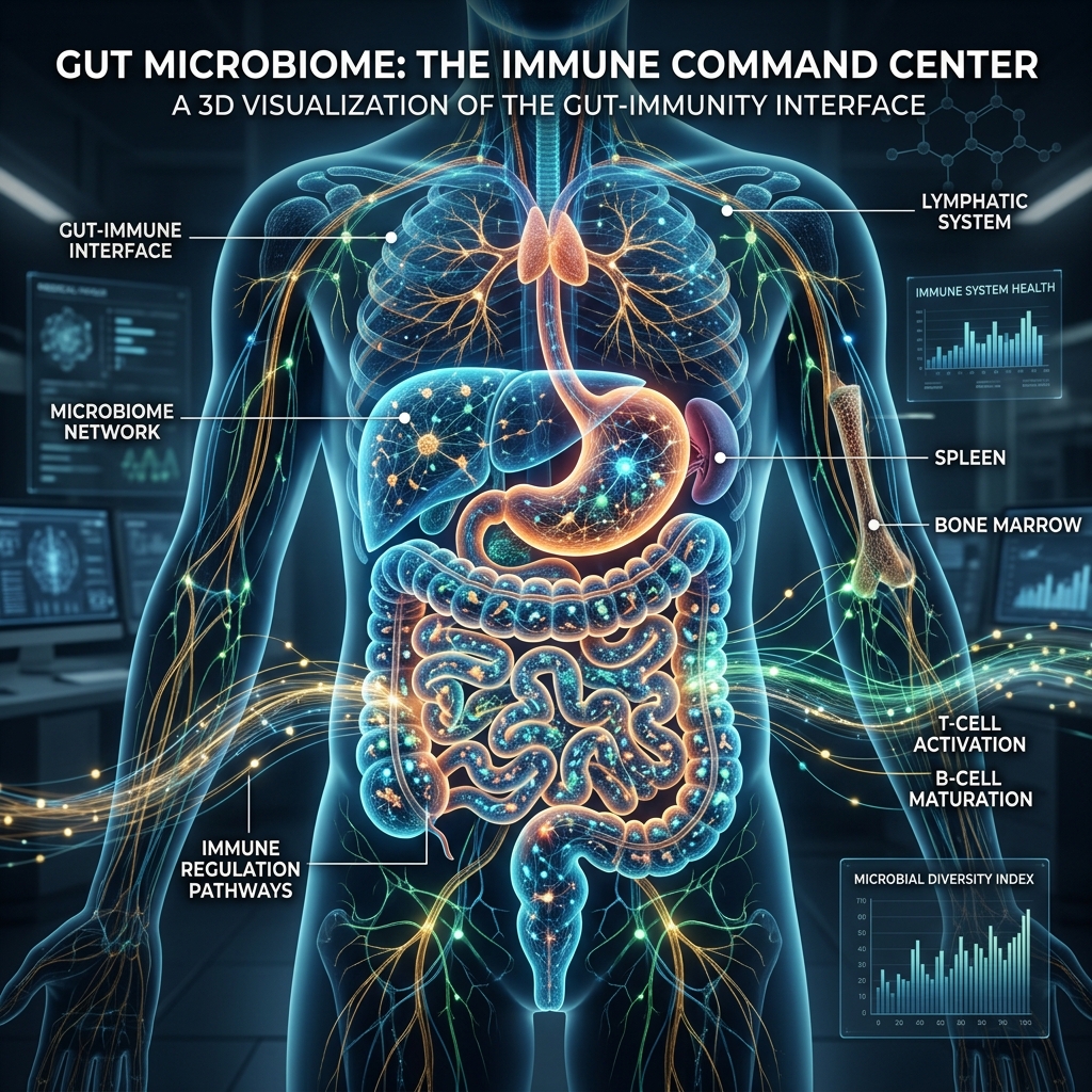 The Microbiome Mandate: Gut Health as the Command Center for Immunity