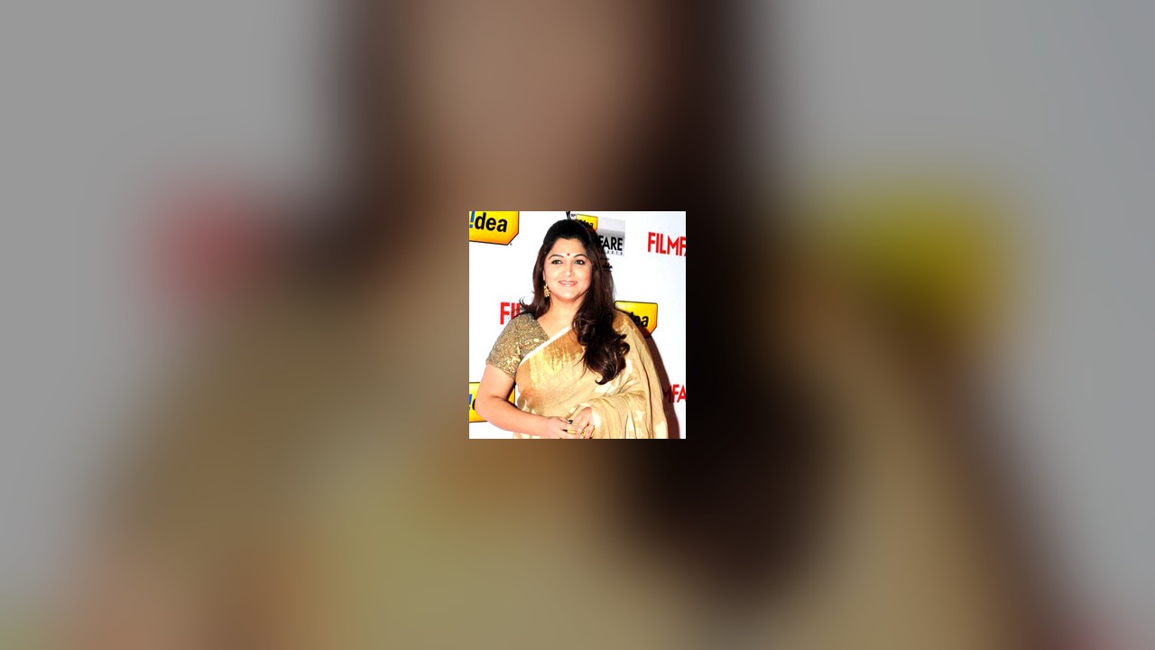 Analysis: Khushbu Sundar Meets Cm Vijay